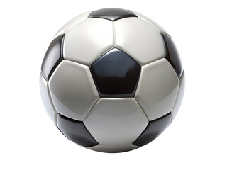 Fototapeta premium classic soccer ball isolated on transparent background