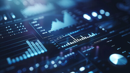 Professional Corporate Report Design with Smooth Gradient Transitions