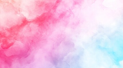 Obraz premium Soft pastel abstract backdrop, vibrant pink and blue hues blending together, perfect for creative designs or calming visuals.