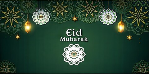 Eid Mubarak  greeting card