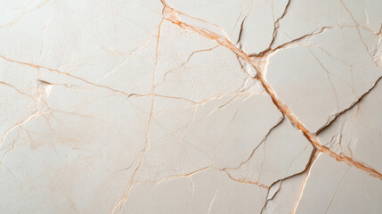 Elegant polished marble floor with intricate cracks and veins providing a luxurious and sophisticated atmosphere