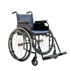 Fototapeta premium wheelchair isolated on white background