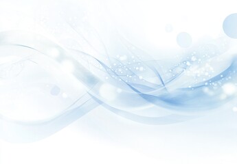Abstract light blue wavy background with sparkles. (1)