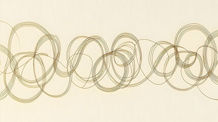 Abstract beige swirls background design, ideal for website header or presentation template