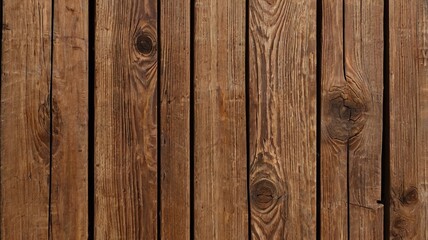 Naklejka premium Brown wooden background. Wooden planks. Wood texture. Natural wooden wall background or texture.