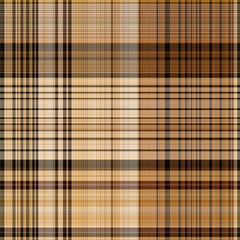 Warm fall gingham tartan check seamless pattern. Woven classic variegated ombre check texture with fabric effect. Repeatable tile for fashion and home decor soft furnishing design. 