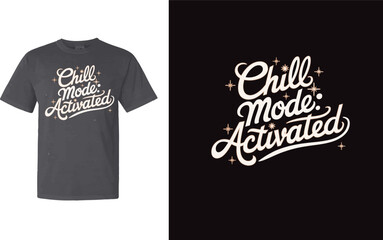 t-shirt design.  typography, t-shirt graphics, T shirt design vector illustration. With Black t-shirt in black and white background . PNG & EPS Format