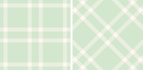 Light Light Grey and Rich Very Light Pink Seamless Tartan Fabric Design