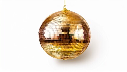 Obraz premium disco ball isolated on white background
