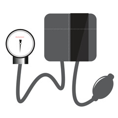 blood pressure machine vector image