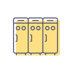 Locker Vector icon