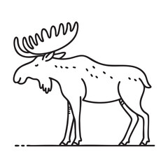 Obraz premium animals line