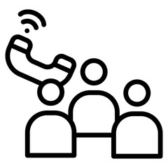 Conference Call Icon