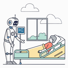 A robot that tracks a patient’s recovery and adjusts post-surgical care in real-time.
