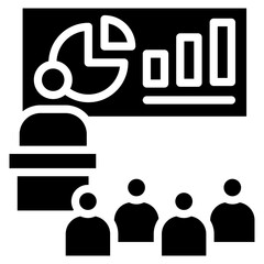 Business Presentation Icon