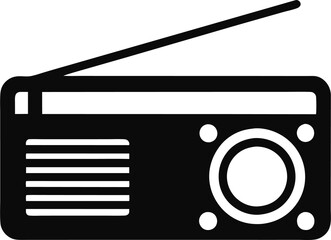 retro radio icon