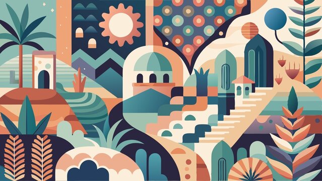 vector illustration of an abstract background