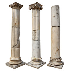 Fototapeta premium classical ancient stone columns