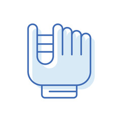 Glove Vector icon