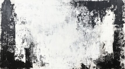 Abstract grunge black and white distressed texture background