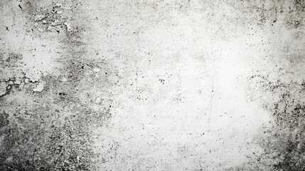 Fototapeta premium Textured concrete wall with weathered gray and white patterns, ideal for backgrounds in design projects