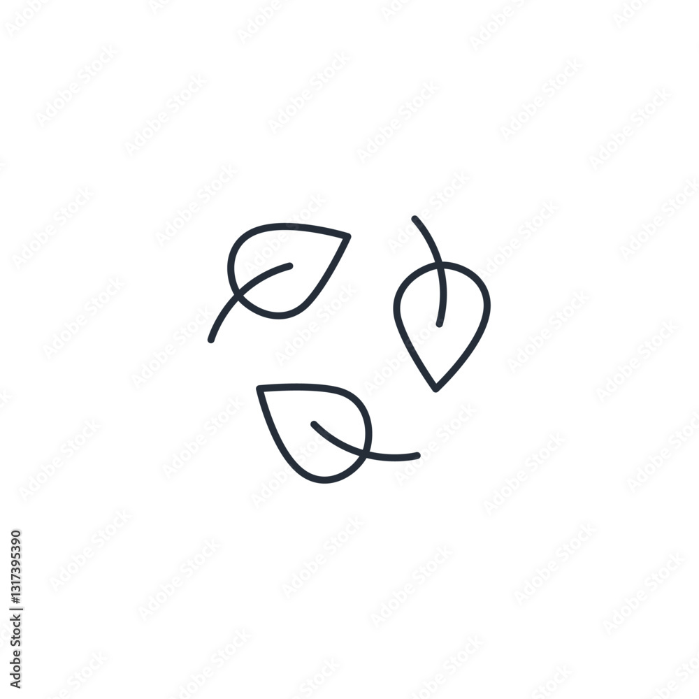 Poster Recycle icon symbol vector sign isolated on white background illustration for graphic and web design