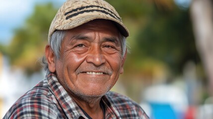 Portrait of a Smiling Senior Man