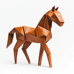 Origami Horse Easy Tutorial  Diagrams on white background