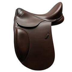Saddle for horses designed for comfort and functionality during rides.