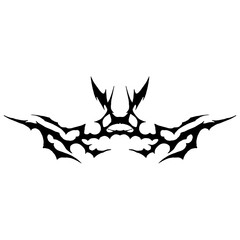 Hyper Y2k Neotribal Design Element