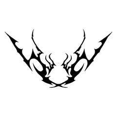 Hyper Y2k Neotribal Design Element