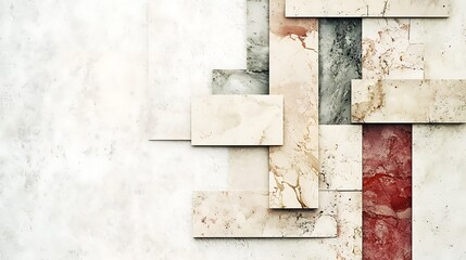 Abstract marble texture design digital art modern aesthetic soft colors minimalist style