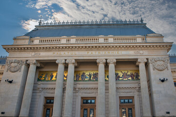 Patriarchate Palace in Bucharest, Romania.