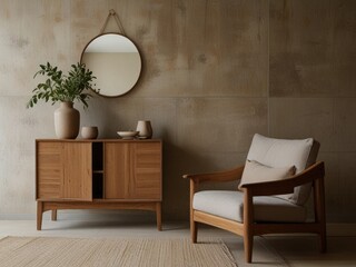 Minimalist Boho Living Room - Cozy Neutral Interior Design Inspiration