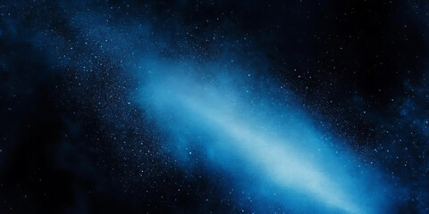 Starry Night Sky with Twinkling Stars
