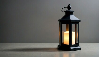Cozy Candlelit Lantern Interior Scene