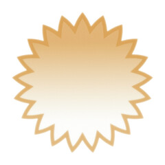 circle yellow gradient vector