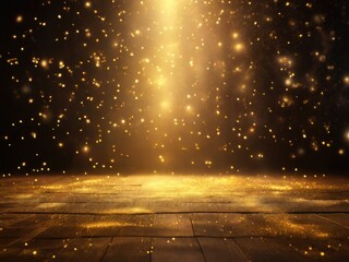 Mystical Golden Light Portal - Fantasy Glowing Divine Entrance