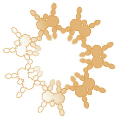 abstract yellow gradient sunny background vector