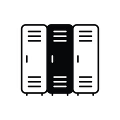 Lockers Vector icon