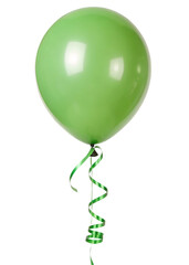 Green balloon with ribbon ©  Studio Png