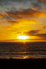 Obraz premium sunset over the sea