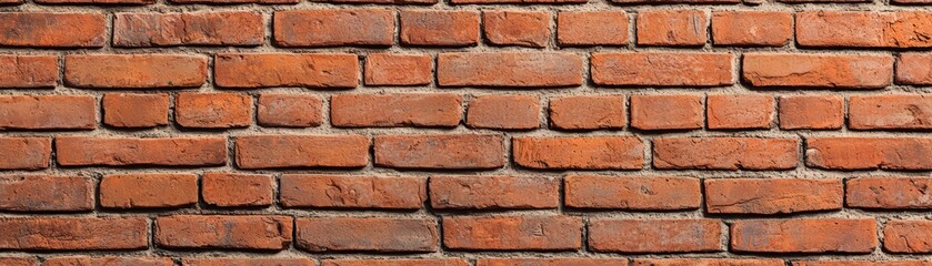 Obraz premium Aged Vintage Brick Wall Texture with Rustic Appeal in Warm Earth Tones for Authentic Background