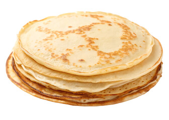 Stack of Golden Pancakes