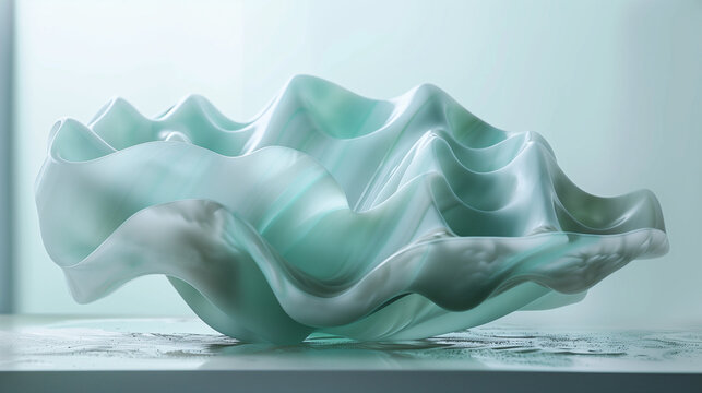 abstract futuristic waves background with marble pattern