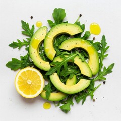 Lemon and Avocado Salad.