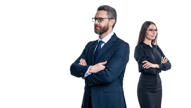 business teamwork and collaboration. partnership concept. partner team. successful partnership. business team success. business partner isolated on white. businesspeople in suit. business redouble