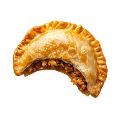 Obraz premium crispy fried empanadas isolated on transparent background