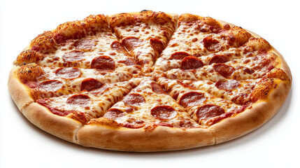Hot fresh pizza icon vector illustration.