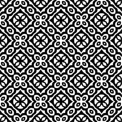  Abstract texture for fabric print, card, table cloth, furniture, banner, cover, invitation, decoration, wrapping.Seamless repeating pattern. Black and white color.Carpet pattern texture.